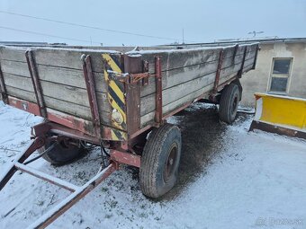 Predám traktorový príves BSS P53 typ S - 5t - 4