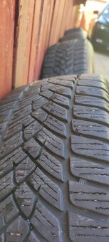 Plechové disky 5x112 R16 plus zimné pneumatiky - 4