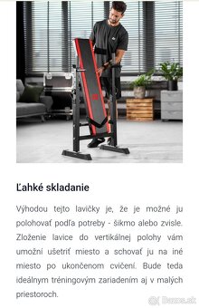 Lavička na cvičenie - 4