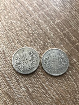 1 koruna Rakúsko a 1 koruna uhorsko - 4