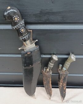 Zbierka vojenských Kukri nožov - regiment Gurkha - NEPÁL - 4