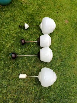 Ponúkam starý dizajnový luster biely - 4