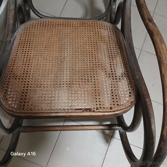 Starozitne hojdacie kreslo - 4