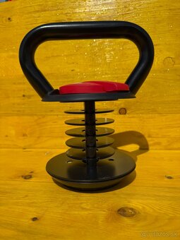 -- NOVÝ NASTAVITEĽNÝ KETTLEBELL 18KG (možný odpočet DPH) -- - 4