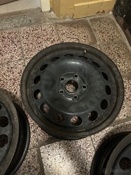 Plechové disky 5x112 R16+ puklice - 4