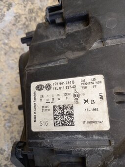 VW TOUAREG PRAVÝ BIXENON 7P1941754B - 4