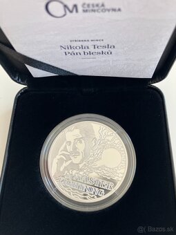 Sada strieborných mincí NIKOLA TESLA - 4