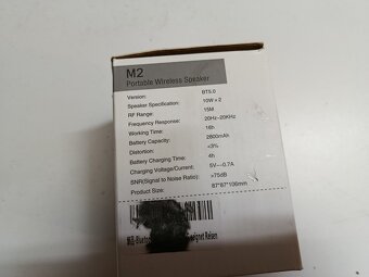 bluetooth reproduktor m2 25€ - 4