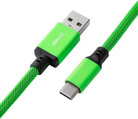 CableMod Pro Straight Keyboard Cable / Viper Green - 4
