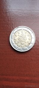Chyborazba 2€ minca Portugalsko 2002. - 4