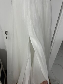 Predam Nove svadobné šaty na snurovacku S/L - 4