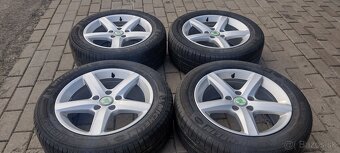 Orig. Alu Disky VW 6,5Jx16H2 5x112 ET33 + Pneu - 4