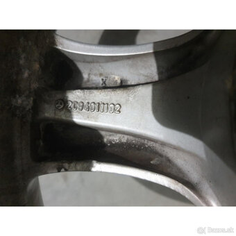 Hliníkové Mercedes disky 5x112 R16 8J-7J ET32-ET37 - 4