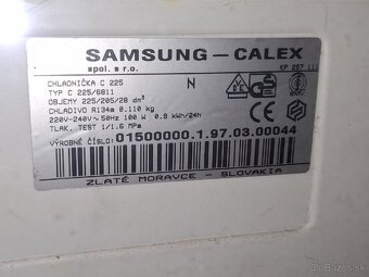 Samsung Calex chladnicka - 4