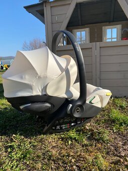 Cybex cloud G i-size Plus seashell beige Gold - 4