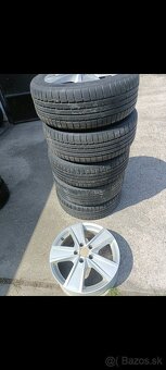 Predám alu disky Audi a6 - 4