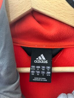 Červená Adidas pánska bunda - 4