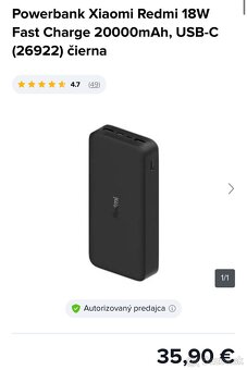 Powerbank Xiaomi Redmi - 4