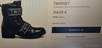 Twinset dámska členková obuv - 4
