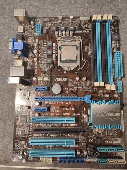 Asus P8Z77-V-LX + CPU I5 3570 - 4