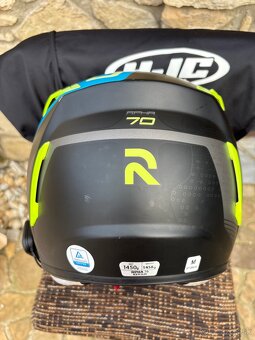 Prilba HJC RPHA 70 Vias MC2SF + interkom Cardo FreeCom 2+ - 4