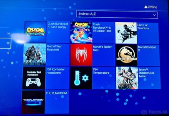 Playstation 4 Slim 500gb 7 hier 2x ovladač + taška - 4