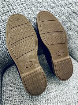 Kožené pánske mokasíny 41 Hand Made - 4