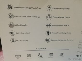 Tronsmart BANG 60W, čisto nový namakaný reproduktor - 4