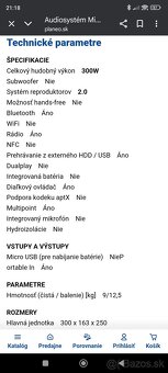 LG XBOOM CK 43 Audiosystém - 4