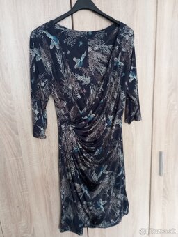 Dámske elegantné šaty dlhý rukav M/L - 4