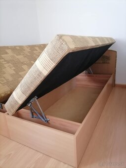 Manželská posteľ s úložným priestorom - 4