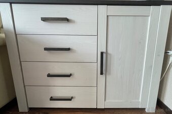 Obývačka biela/wenge - 4