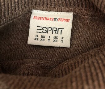 ESPRIT - dámsky hnedý tenký rolák - 4