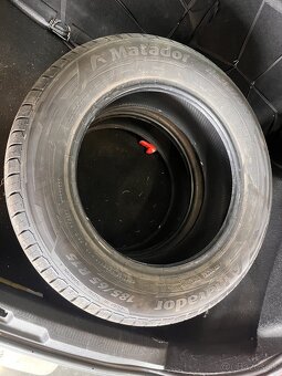 Predám nové letné pneu 185/65 R15 Matador - 4