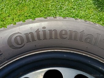 Sada kolies Škoda Octavia 2, plechové disky +pneu 205/55 R15 - 4