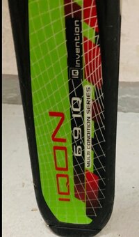 Lyže Blizzard IQON 6.9 (163cm) s viazaním a s palicami - 4