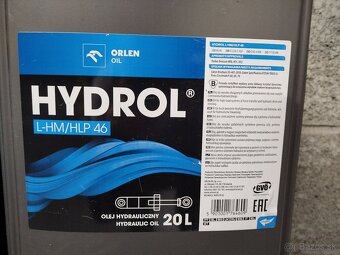 Hydraulický olej HYDROL L-HM/HLP 46 na Bager Zetor  Žeriav - 4