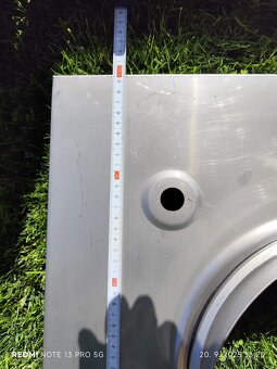 Kominova krycia nerezová doska SCHIEDEL ABSOLUT FINAL  - 4