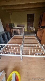Predám 2x rastúcu kovovú posteľ - 4