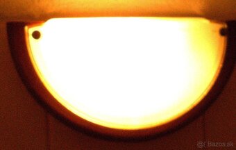 Predám lampu s dreveným dekorom - 4