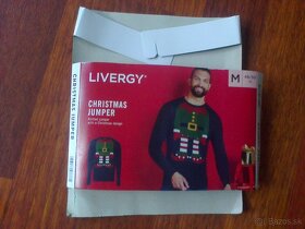 vtipný pánsky sveter s vianočným motívom - 4