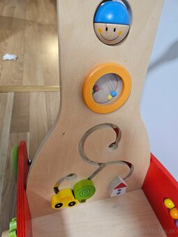 Choditko, vozik na tlacenie pre deti Hape - 4