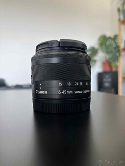 Canon M50 + 22mm f/2 + 15–45mm + Viltrox Speedbooster + filt - 4