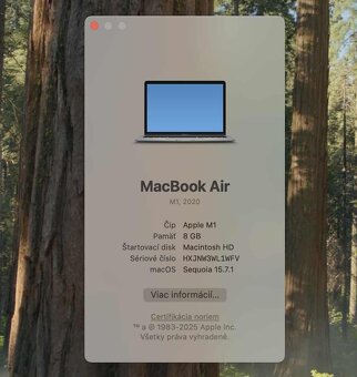 MacBook air 13" space M1 - 4