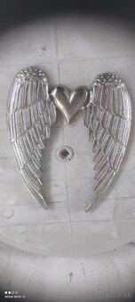 Nástenná dekorácia anjelské krídla - 4