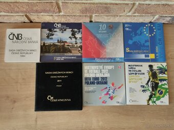 SK, CZ sady mincí bk, proof - 4