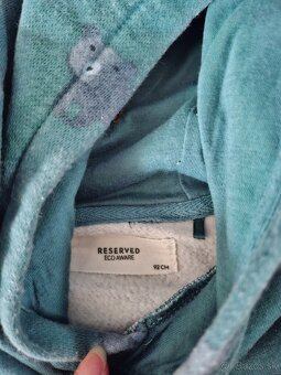 Modro-zelena mikina c. 92 - 4