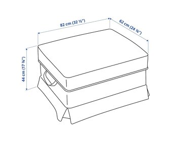 Podnožka IKEA EKTORP - 4