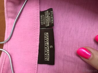 NAPAPIJRI originál baby pink damske polotricko S - 4
