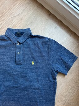 Modrá Polo Ralph Lauren polokošeľa - 4
